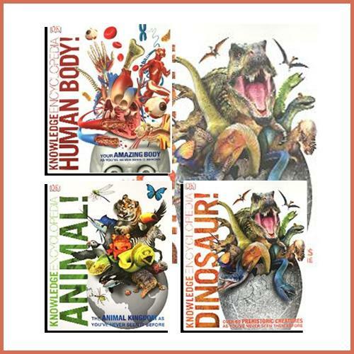 [패키지] DK Knowledge Encyclopedia 3종 Set (Hardcover 3권)