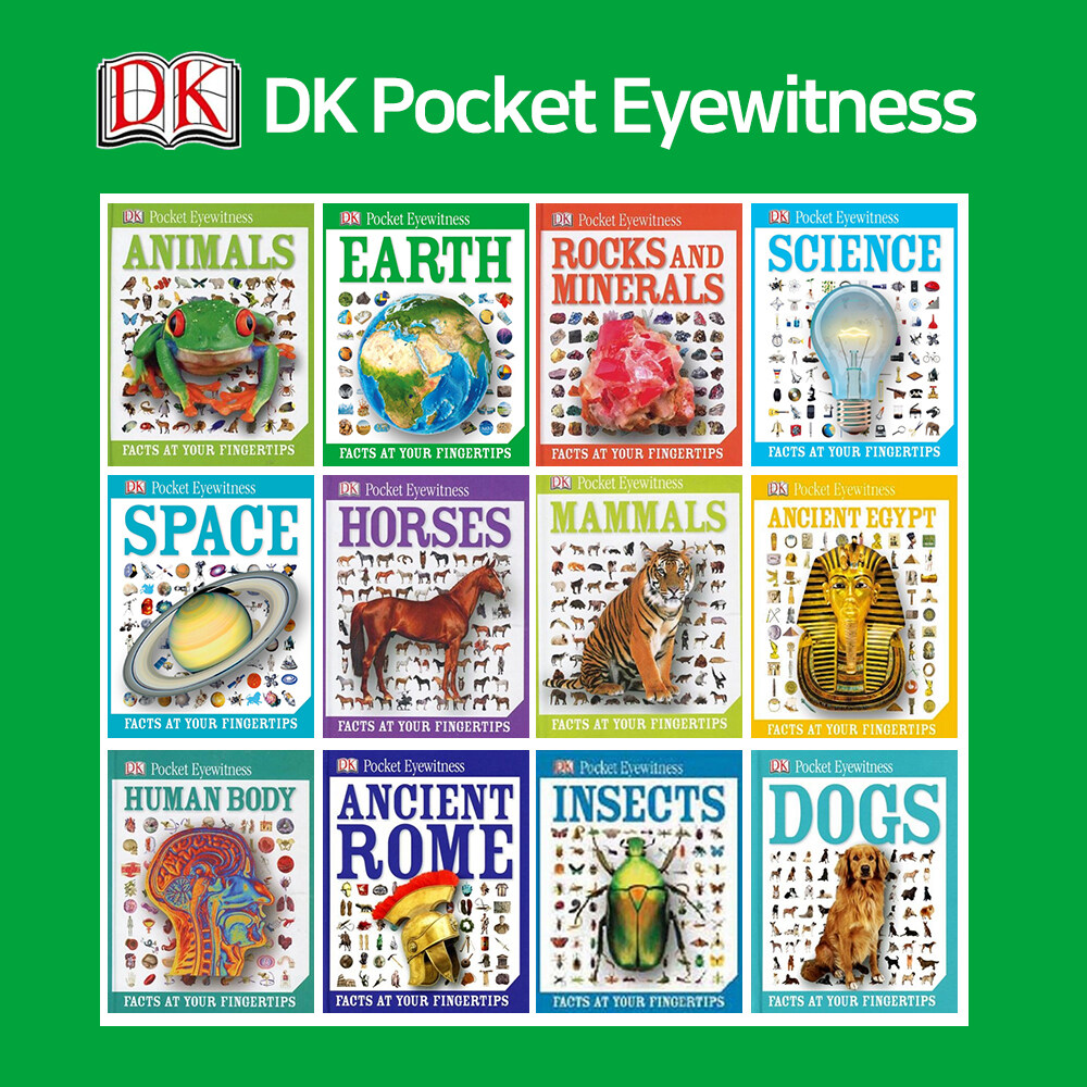 [패키지] DK Pocket Eyewitness 12종 하드커버 Set (Hardcover 12권)