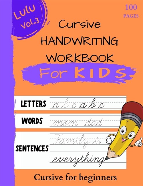 Cursive HANDWRITING Book For KIDS (Paperback)