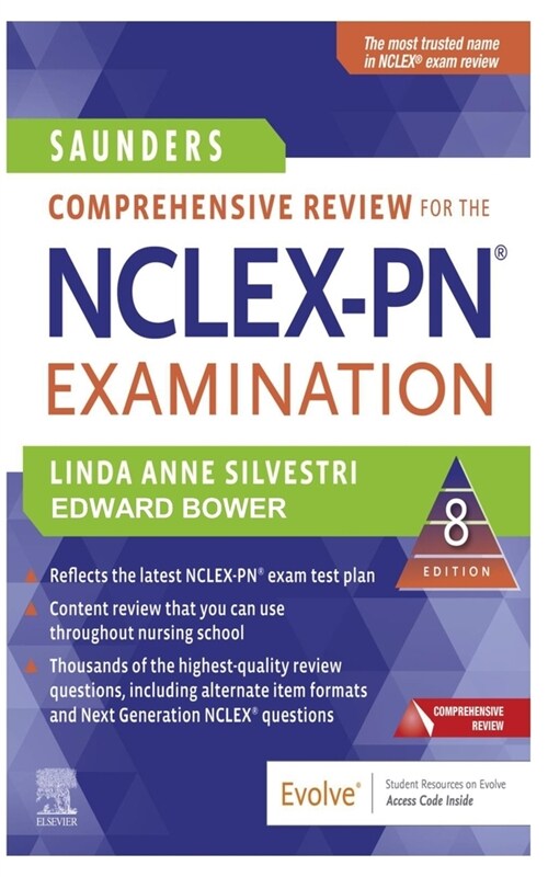 Saunders Comprehensive Review for the NCLEX-RN Examination, 8e (Paperback)