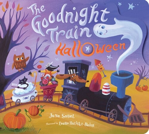 Goodnight Train Halloween Board Book: A Halloween Book for Kids (Board Books)