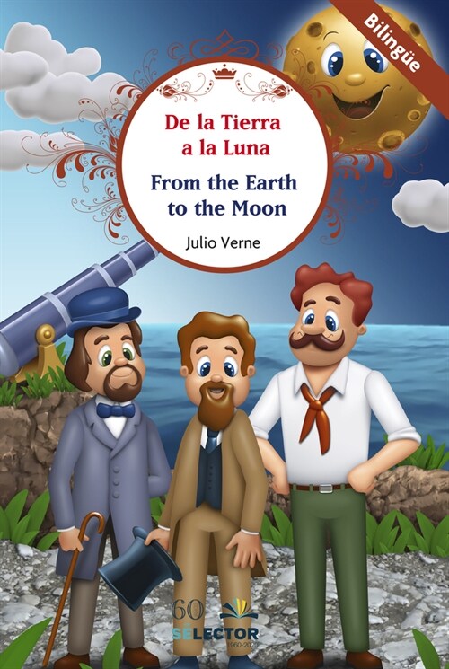 de la Tierra a la Luna (Bilingue) (Paperback)