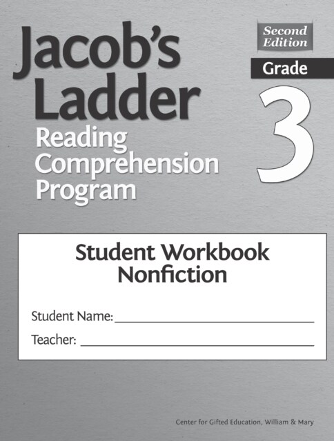 Jacobs Ladder Reading Comprehension Program: Grade 3, Student Workbooks, Nonfiction, (Set of 5) (Paperback, 2)