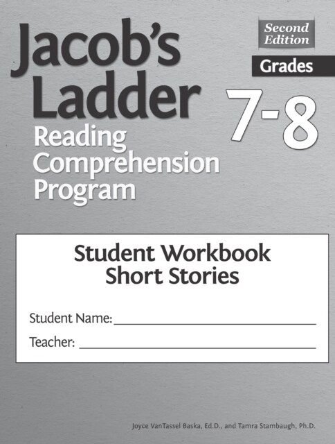 Jacobs Ladder Reading Comprehension Program: Grades 7-8, Student Workbooks, Short Stories (Set of 5) (Paperback, 2)