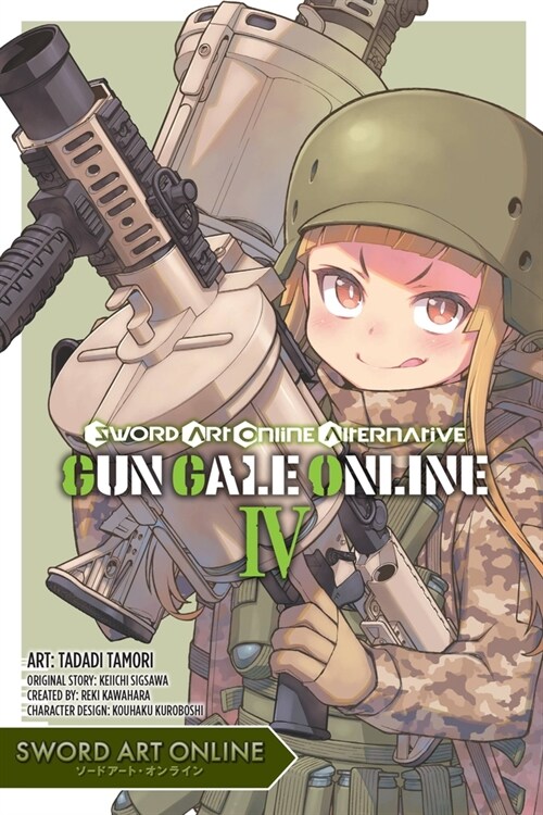 Sword Art Online Alternative Gun Gale Online, Vol. 4 (Manga) (Paperback)