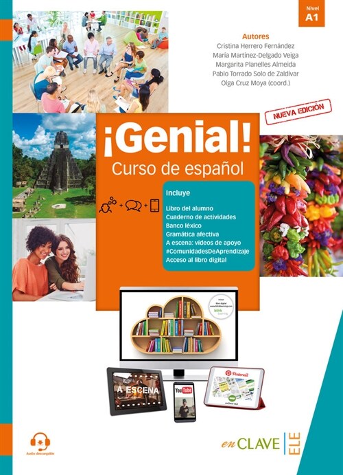 GENIAL A1 CURSO DE ESPANOL NUEVA EDICION (Paperback)