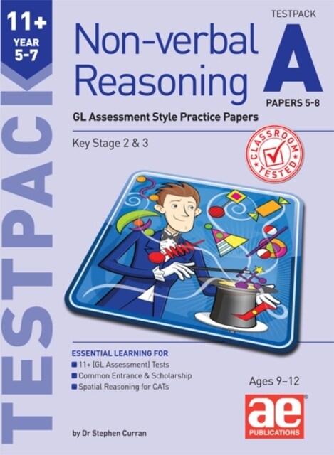 11+ Non-verbal Reasoning Year 5-7 Testpack A Papers 5-8 : GL Assessment Style Practice Papers (Package)