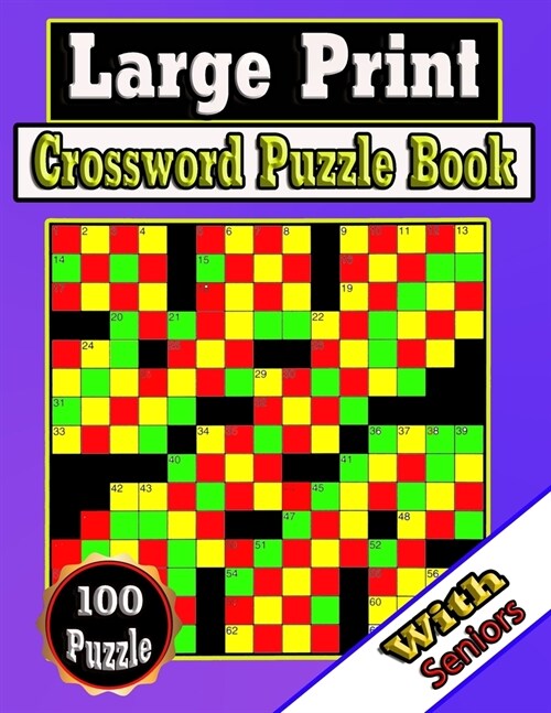 Large print crossword Puzzle book: Easy to Read Crossword Puzzles for Adults and all other Puzzle Fans (Paperback)