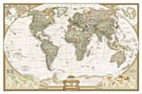 National Geographic World Wall Map - Executive - Laminated (46 X 30.5 In) (Not Folded, 2020)