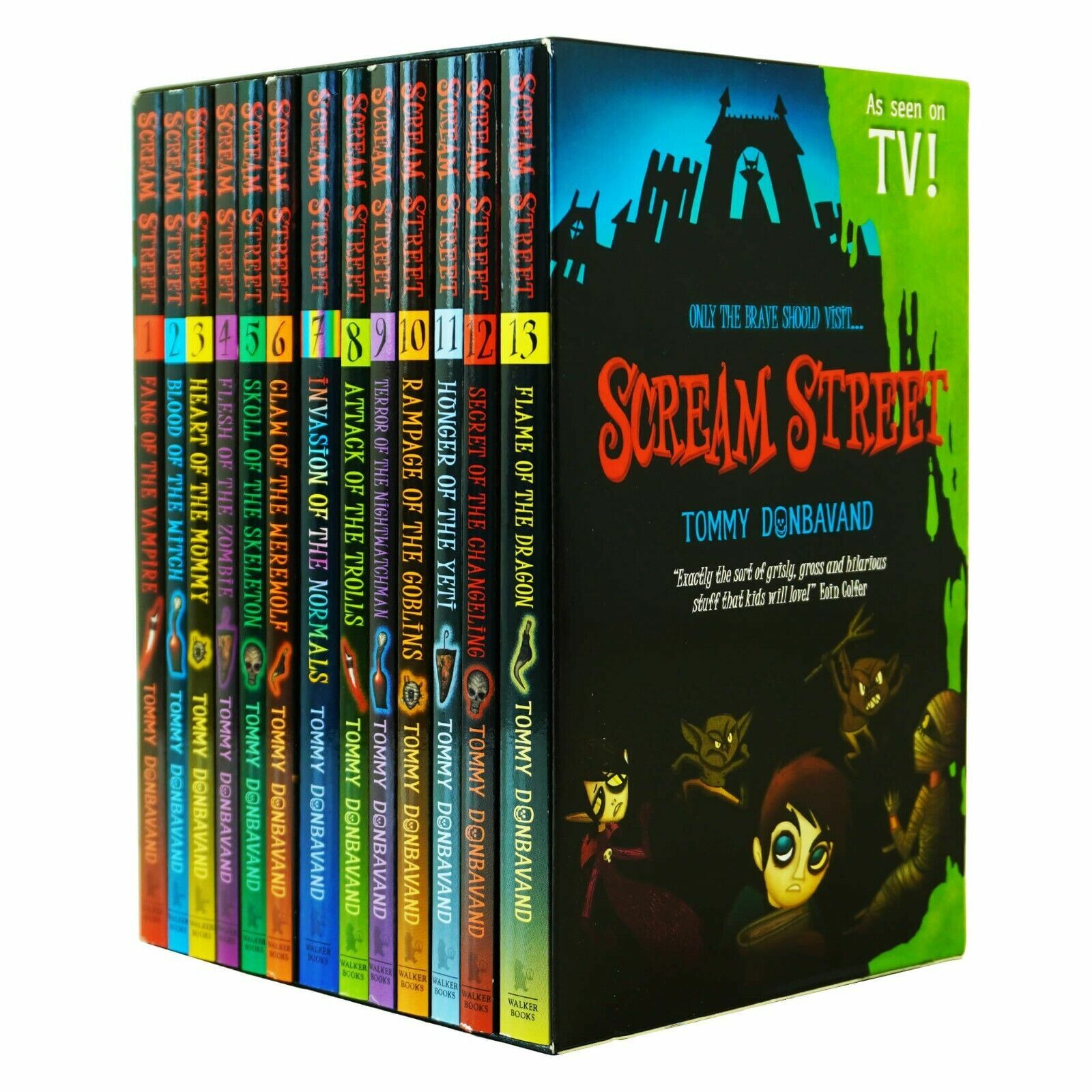 Scream Street Collection 13 Books Boxed Set (Paperback 13권)