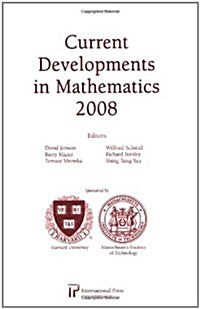 Current Developments in Mathematics 2008 (Paperback)