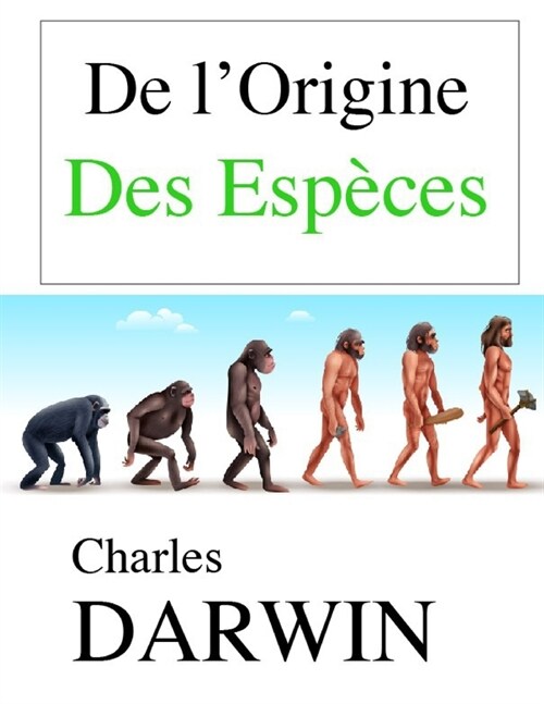 De lorigine des esp?es - Charles Darwin (Paperback)