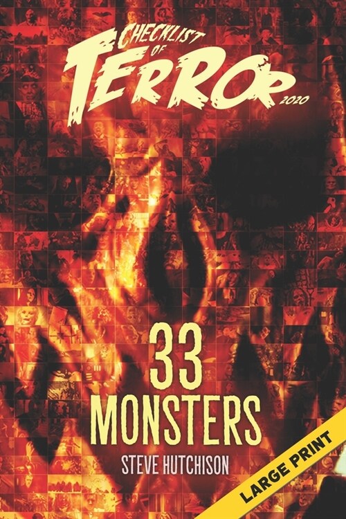 Checklist of Terror 2020: 33 Monsters (Large Print) (Paperback)