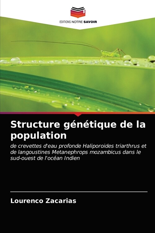 Structure g??ique de la population (Paperback)
