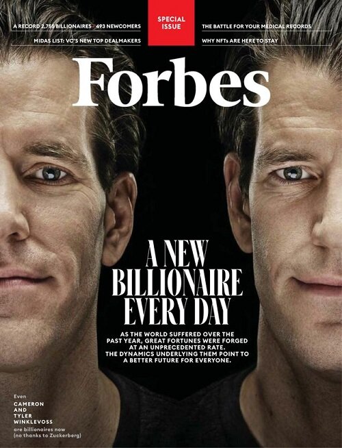 Forbes USA (격주간 미국판): 2021년 04/05월(400 Annual)