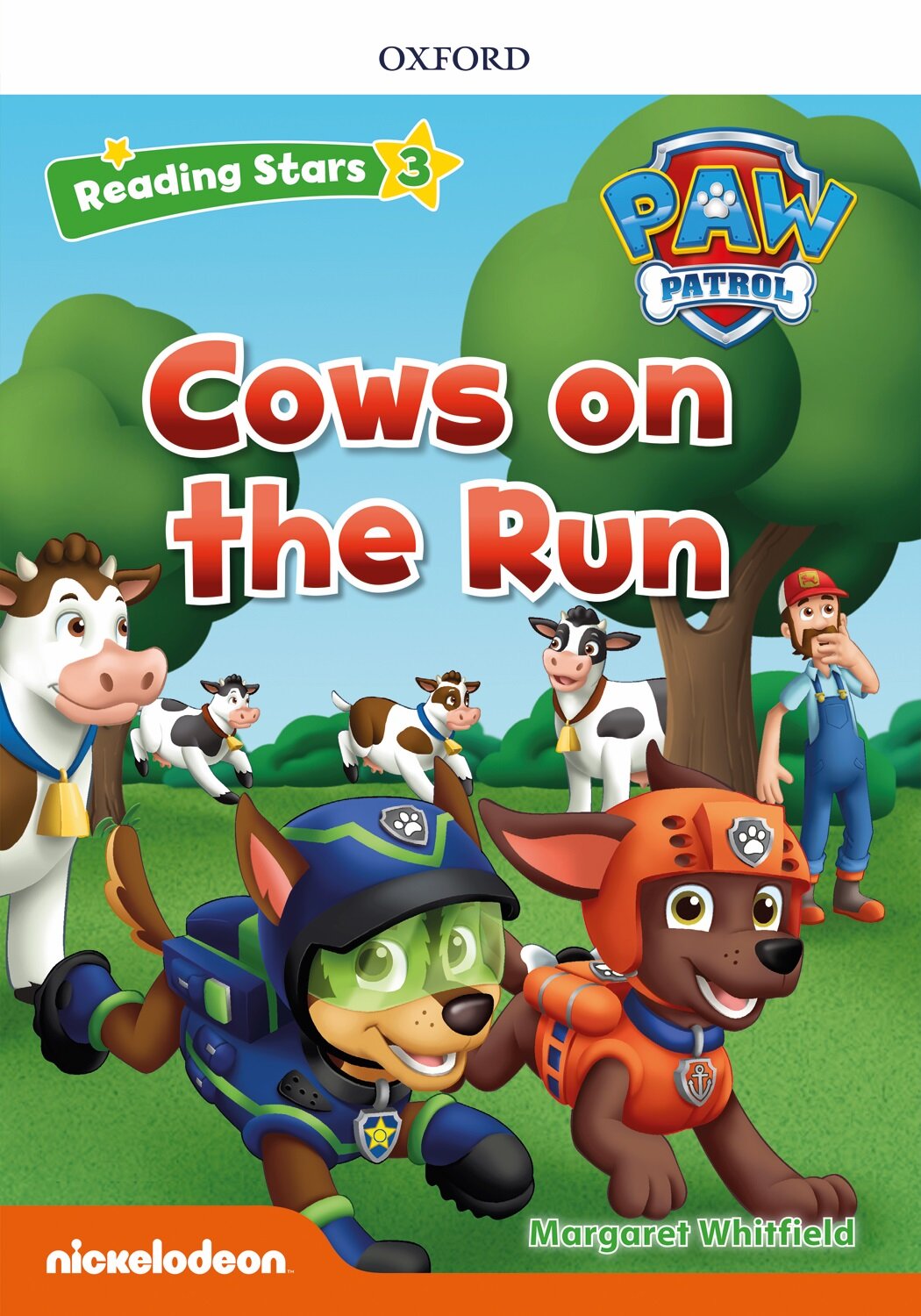 Reading Stars 3-3 : PAW Patrol Cows on the Run (Paperback)