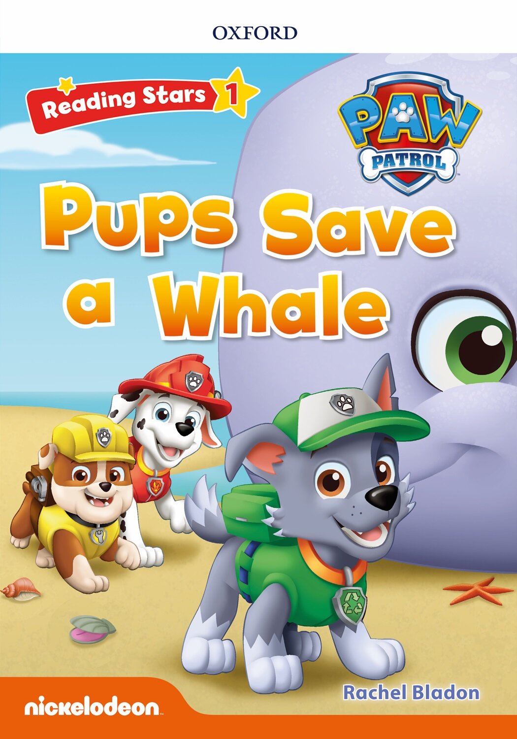 Reading Stars 1-4 : PAW Patrol Pups Save a Whale (Paperback)