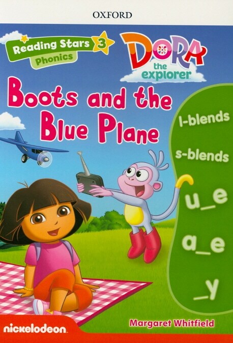 Reading Stars 3-2 : DORA PHONICS/ Boots and the Blue Plane (Paperback)