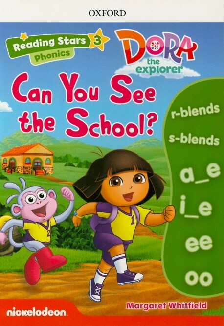 [중고] Reading Stars 3-4: DORA PHONICS/ Can You See the School? (Paperback)