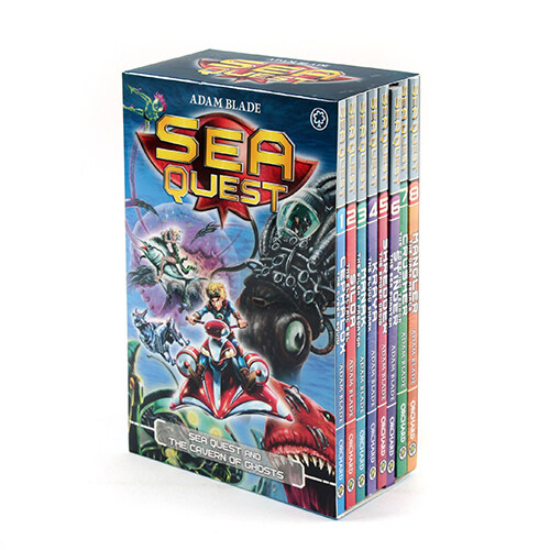 Sea Quest Series 1 챕터북 #1~8 Box Set (Paperback 8권)