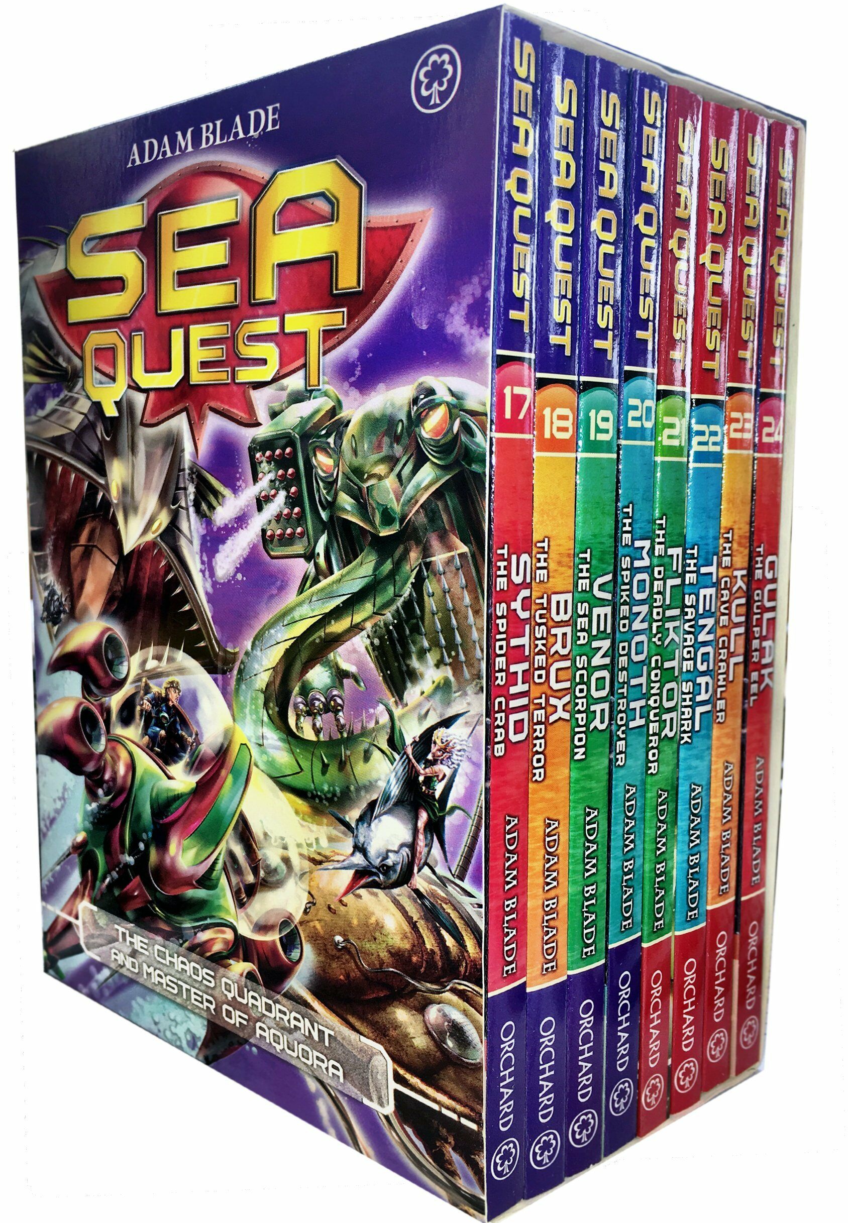 Sea Quest Series 3 챕터북 #17~24 Box Set (Paperback 8권)