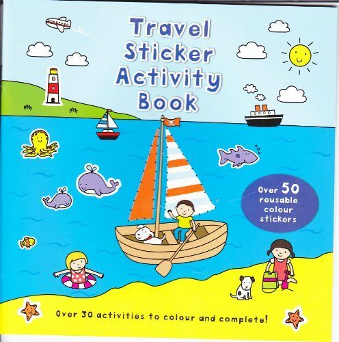 Travel Sticker Activity Book (Paperback + 50 Stickers)