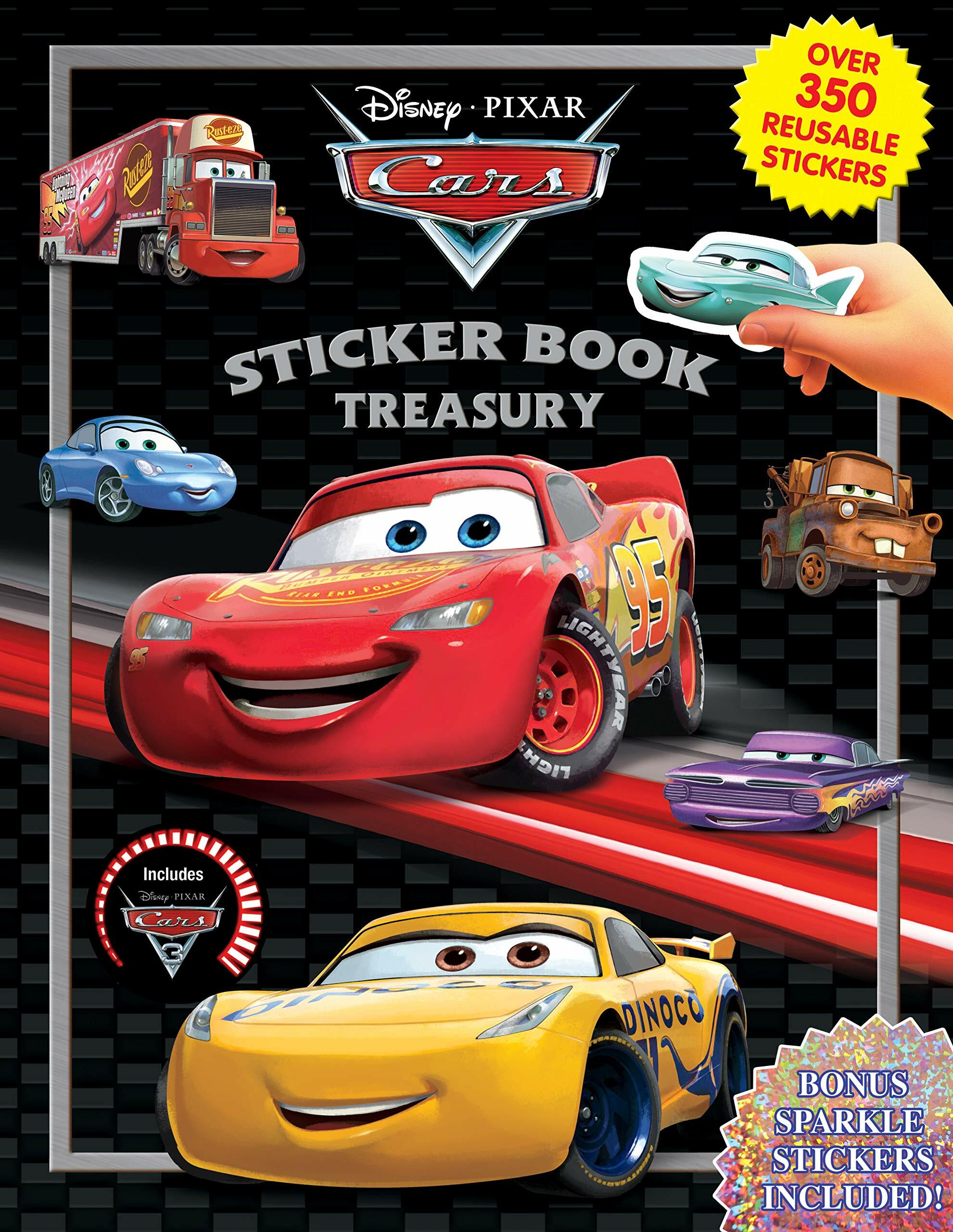 Disney Cars Sticker Book Treasury (Hardcover)