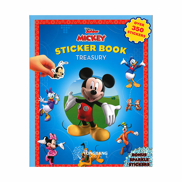 Disney MM Clubhouse Sticker Book Treasury (Hardcover)