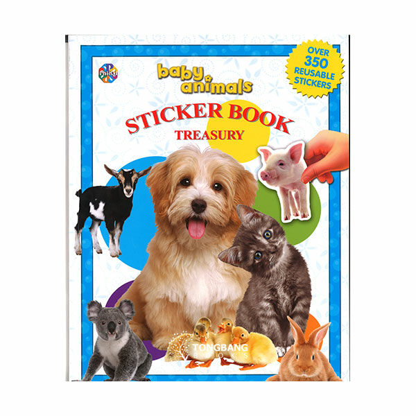 Baby Animals Sticker Book Treasury (Hardcover)