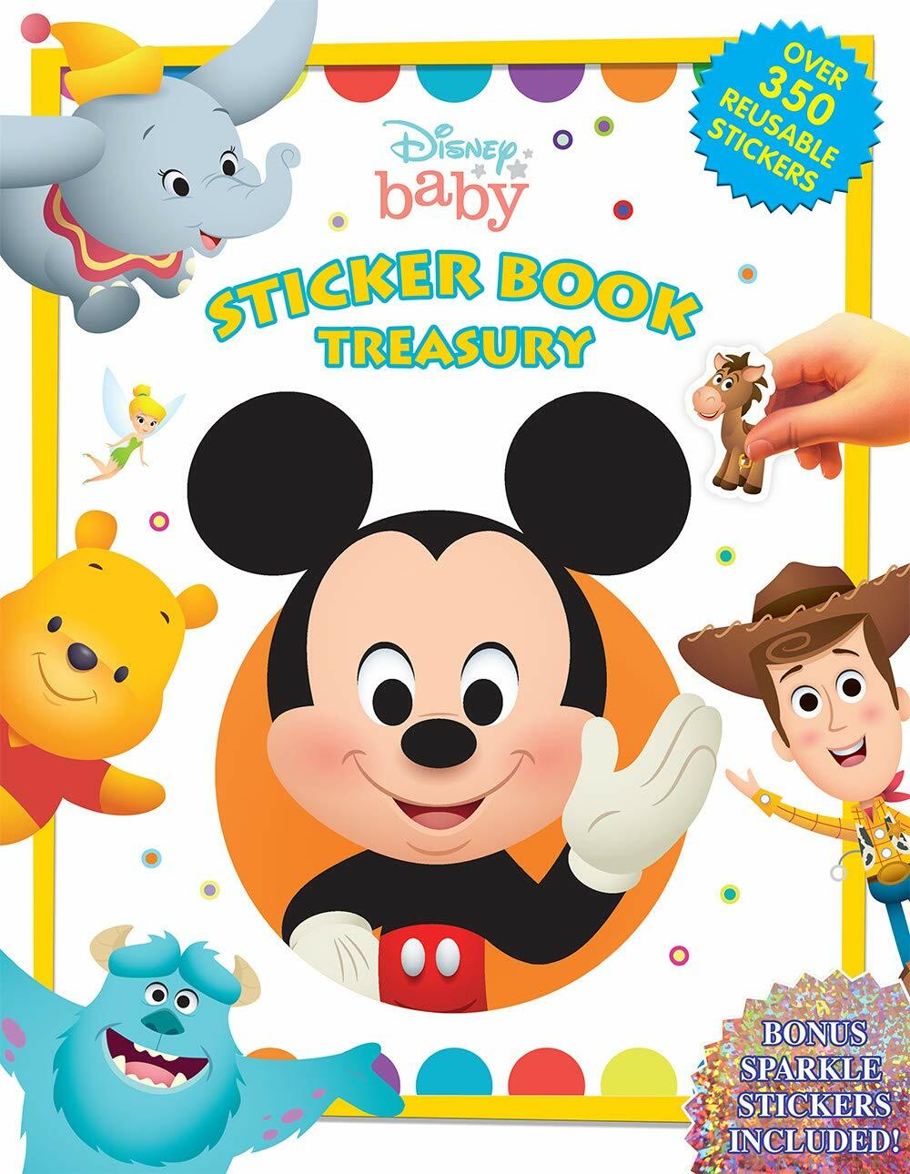 Disney Baby Sticker Book Treasury (Hardcover)