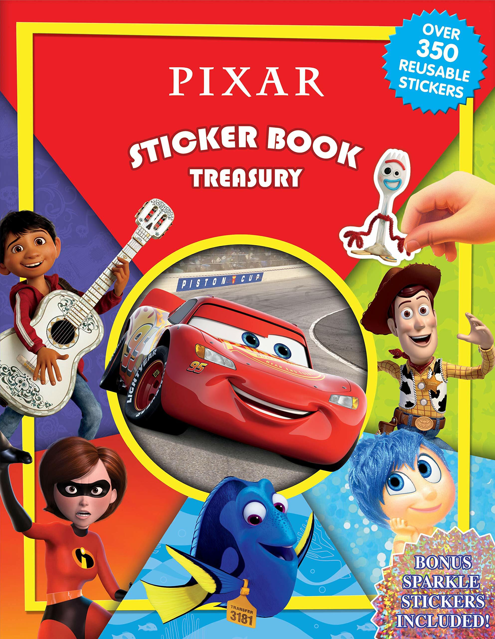 Disney Pixar Sticker Book Treasury (Hardcover)