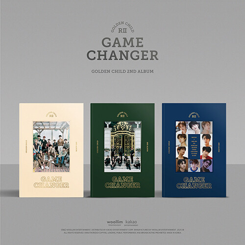 [세트] 골든차일드 - 정규 2집 Game Changer [일반반][A+B+C Ver.]