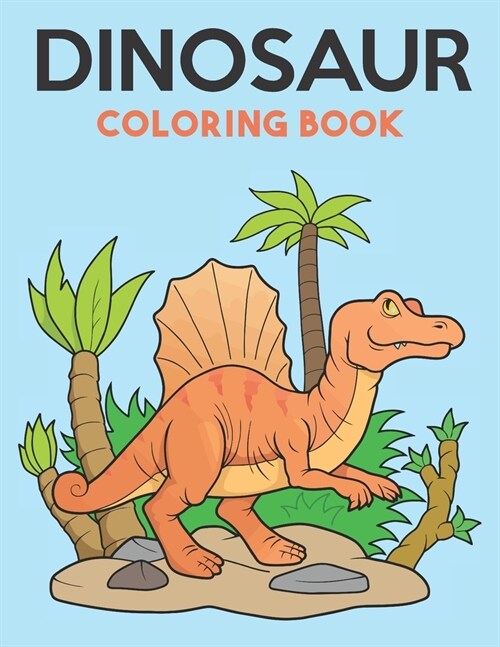 Dinosaur Coloring Book: Great Gift for Boys & Girls, Ages 8-14 (Paperback)