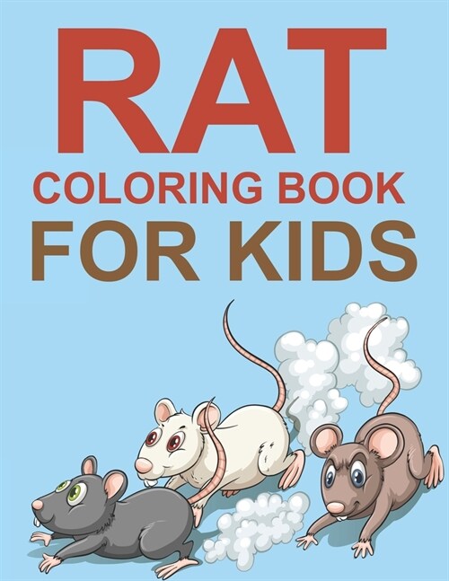 Rat Coloring Book For Kids: Rat Activity Book For Kids (Paperback)