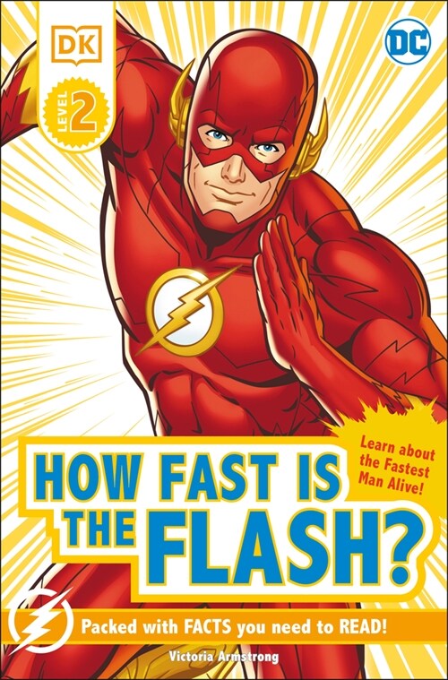 DK Reader Level 2 : DC How Fast Is the Flash? (Paperback)