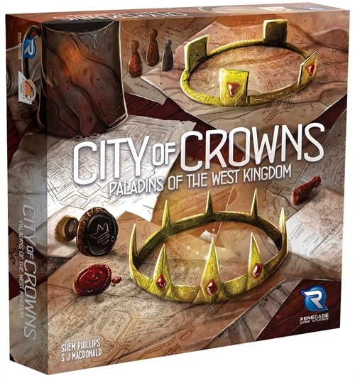 Paladins of the West Kingdom: City of Crowns Expansion (Board Games)