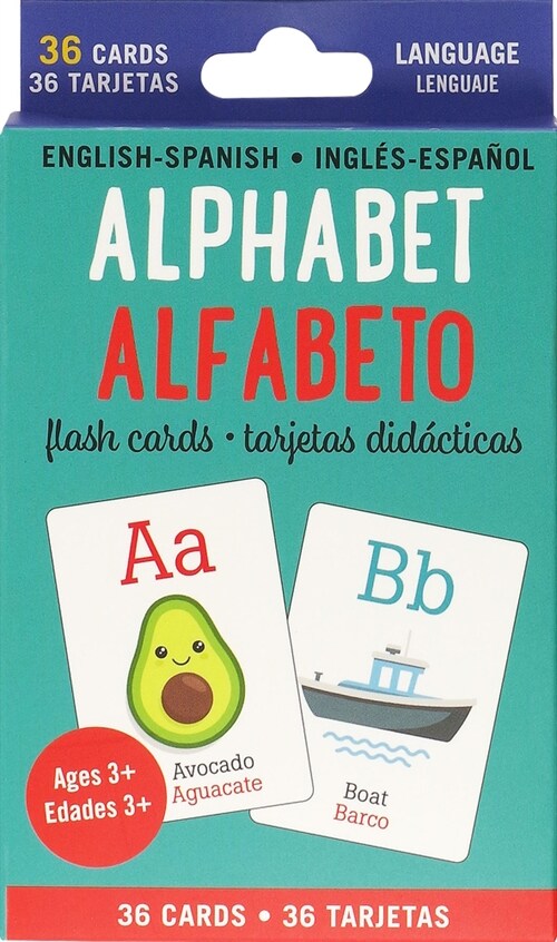 Bilingual Alphabet Flash Cards (English/Spanish) (Other)