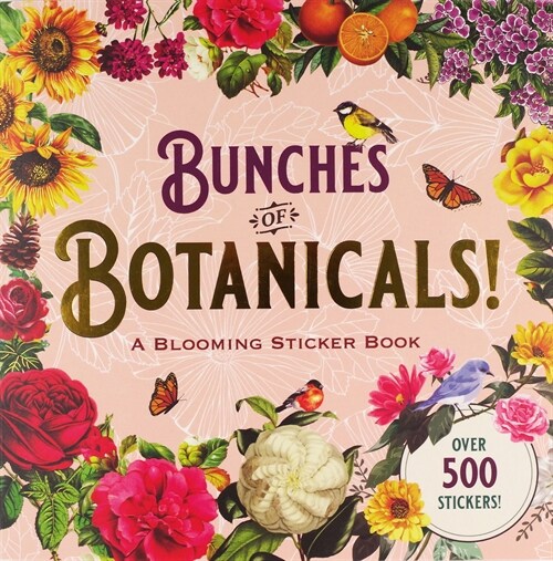 Bunches of Botanicals Sticker Book (Paperback)