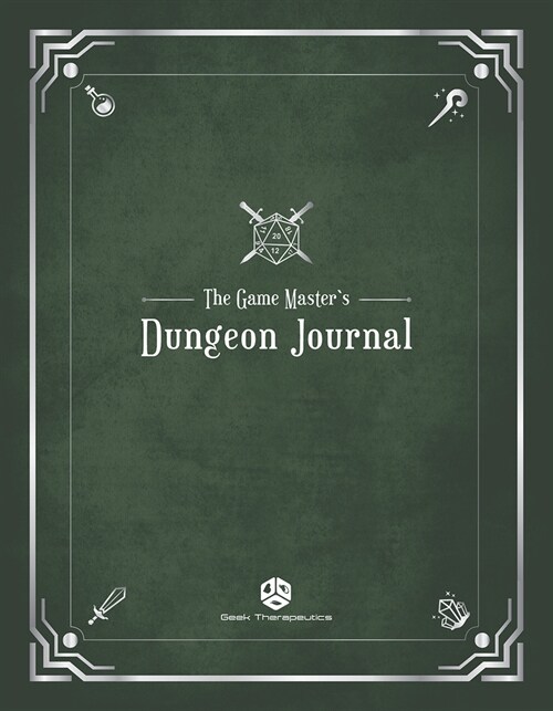 The Game Masters Dungeon Journal(hunter Green) (Paperback)