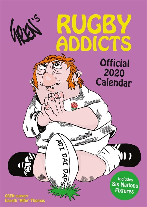 알라딘 The Official Rugby Addicts (Gren's) Calendar 2022 (Spiral)