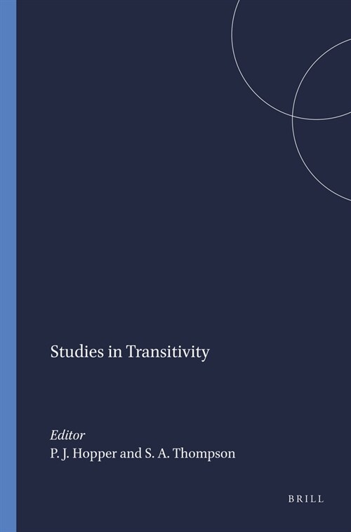 Studies in Transitivity (Hardcover)