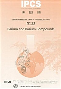 Barium and Barium Compounds (Paperback)