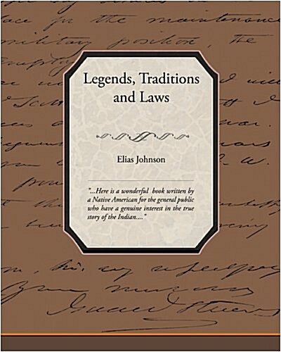 Legends Traditions and Laws (Paperback)