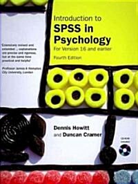 Introduction to SPSS in Psychology (Paperback, CD-ROM, 4th)