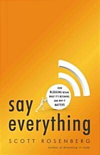 Say Everything (Hardcover)