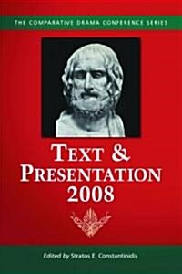Text & Presentation, 2008 (Paperback, New)