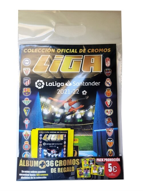 STARTER PACK GGS ALBUM Y 6 SOBRES LIGA ESTE 2021-2022 (Book)