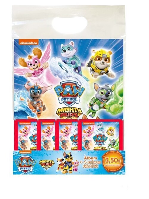 STARTER PACK GGSS ALBUM Y 4 SOBRES PAW PATROL 5 (Book)