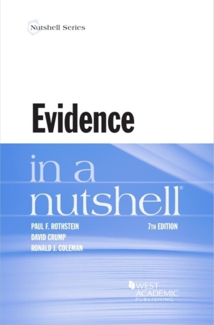 Evidence in a Nutshell (Paperback, 7 Revised edition)
