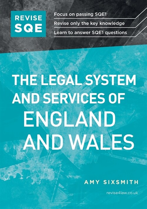 Revise SQE The Legal System and Services of England and Wales : SQE1 Revision Guide (Paperback, New ed)